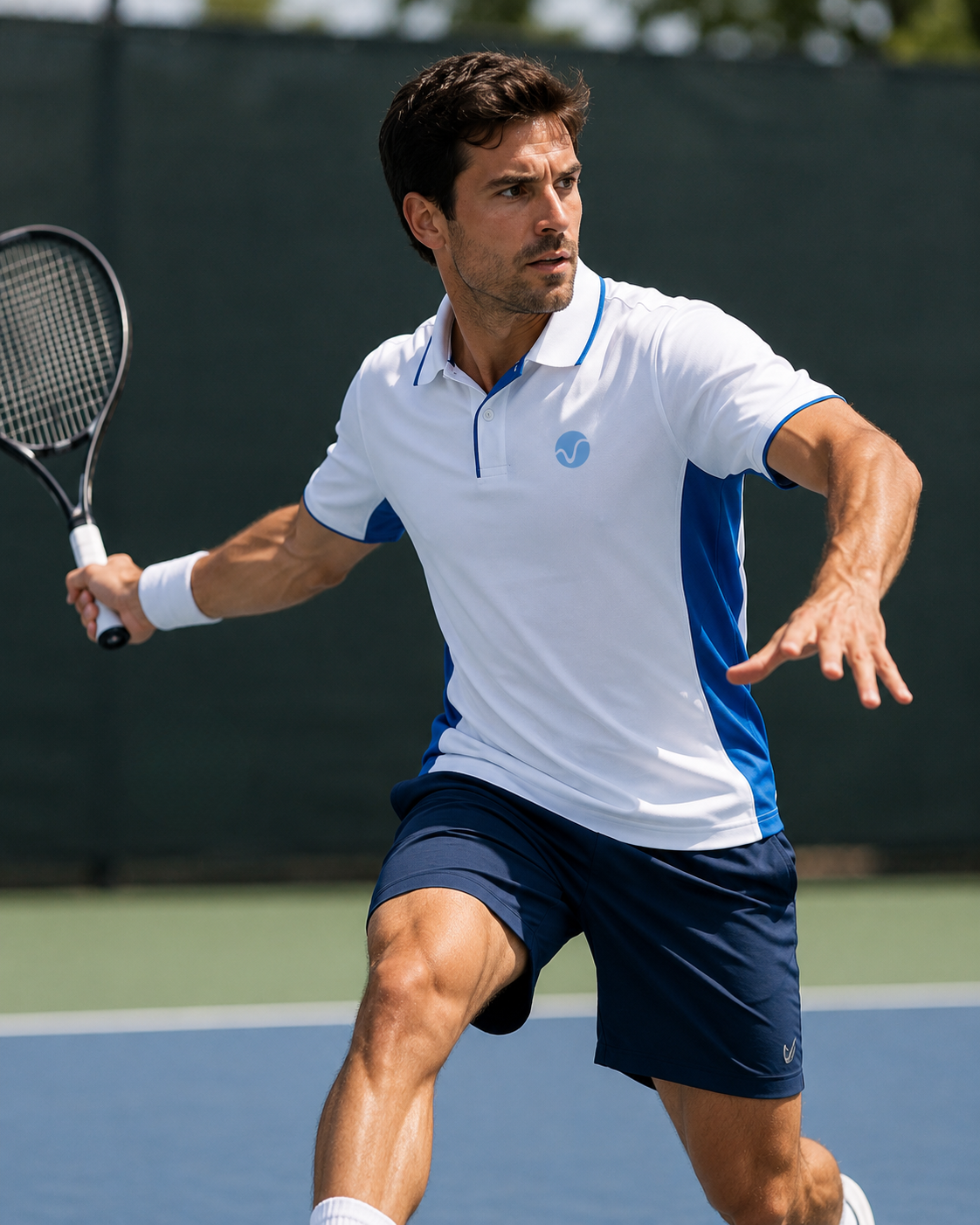 Polera de tenis para hombre, Slice