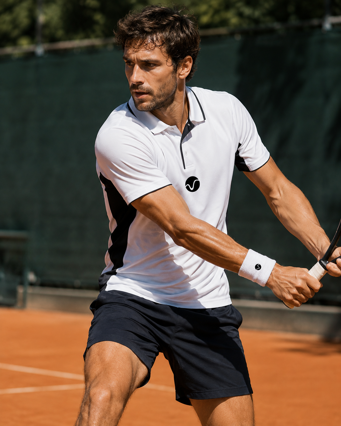 Polera de tenis para hombre, Slice 90