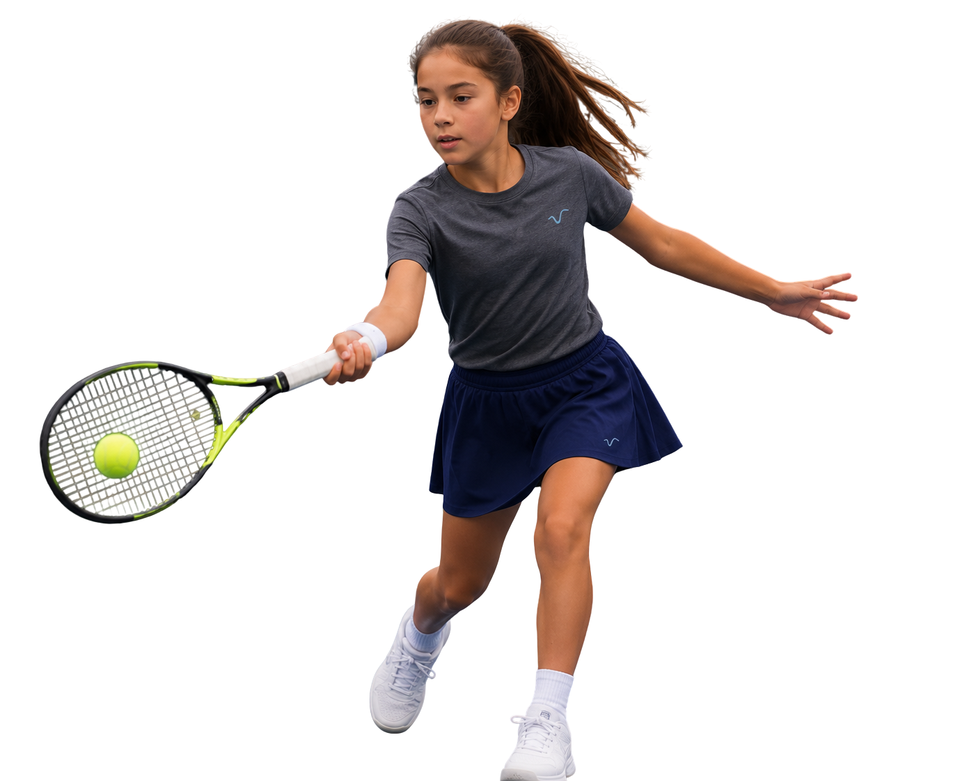Falda de tenis con bolsillos ergonómicos, Passing Shot