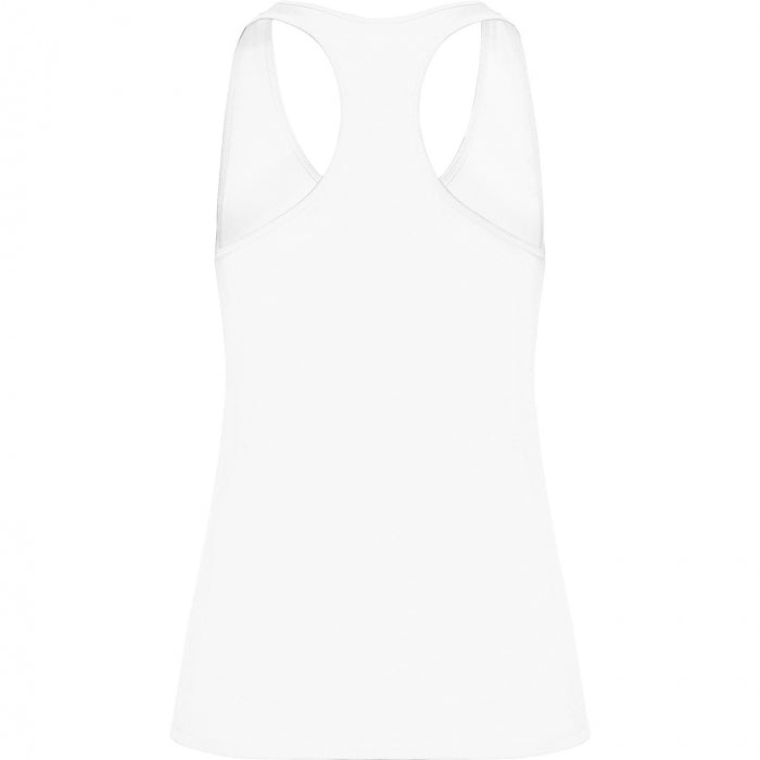 Polera de tenis de tela elástica para mujer, Free