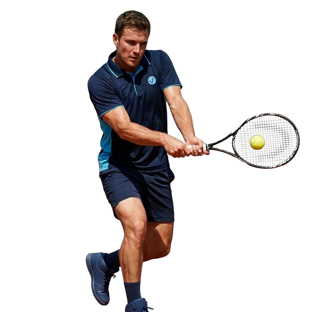 Polera de tenis para hombre, Slice