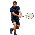Polera de tenis para hombre, Slice