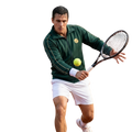 Polerón de tenis para hombre, hecho en Chile, Match Point