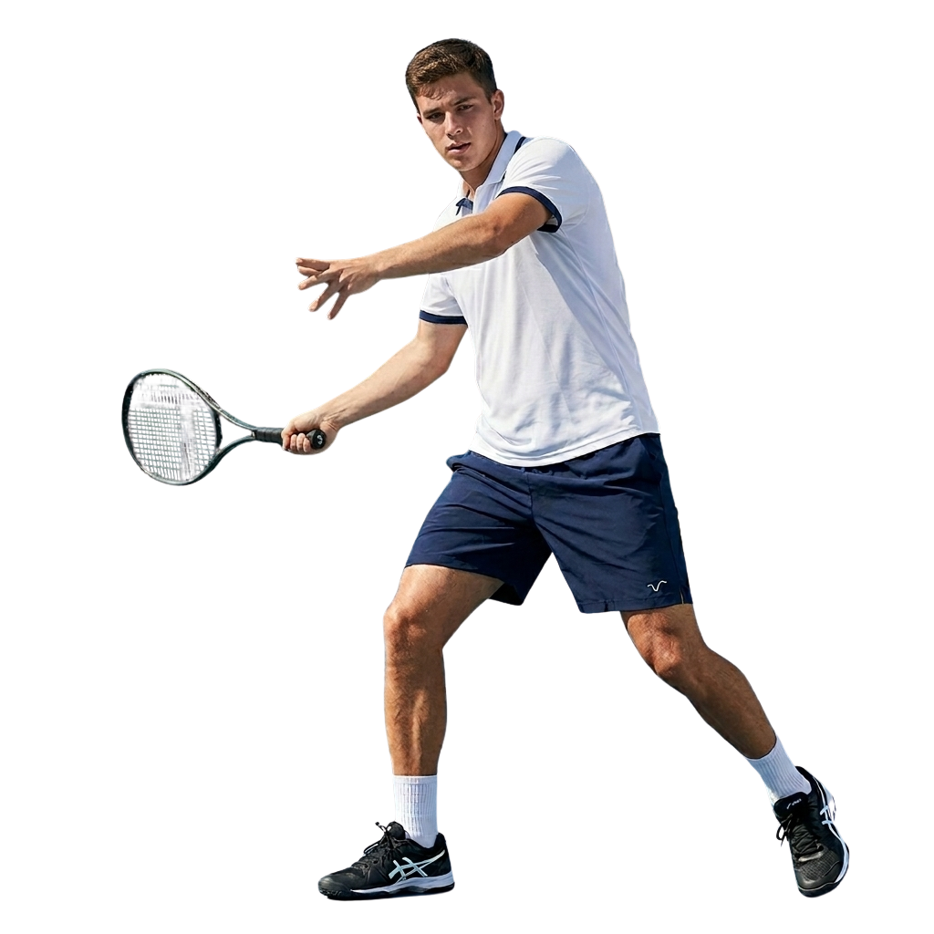 Men's Tennis Shorts, Above-Knee, Kick